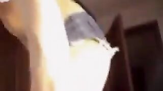 A beautiful Russian woman with big natural boobs, eporn style