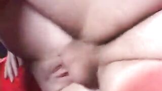 Tied up babe gets roughly fucked in stockings BDSM