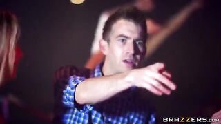 Skinny blonde teen gets fucked at a wild party