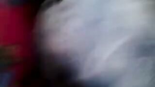 A man rubs his dick on the riser through a skirt