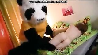A plush toy named Mishka became a witness to the pervert's sex