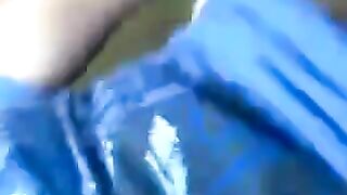 I took out the overgrown bolt and started to jerk it through my underpants