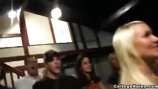 Bunch of wet pussies gets fucked on the party