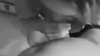 The girl is not embarrassed to have sex and take a cumshot