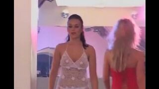 A group orgy takes place after the sexy model show, featuring stunning performers