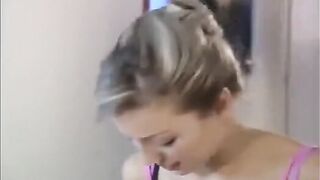 The actress was double penetrated by two guys who loved her