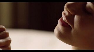 Sex of beautiful, delicate and affectionate woman