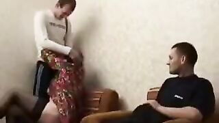 A mother, drunk, had sex with her son and his friend
