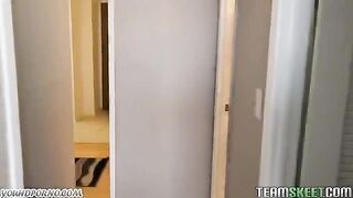 A student fucks a girl in a hostel, a steamy encounter indeed