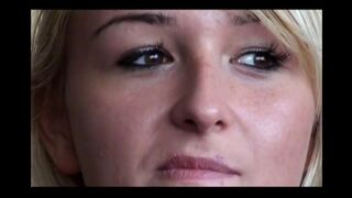 Blonde woman fucked in her ass and got a cumshot