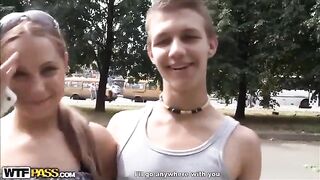 The guy made a successful licking of two beauties in 4K
