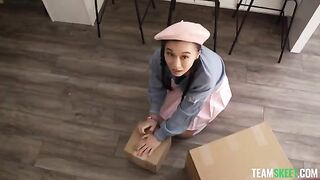 Today you are my slave, Asian teen in rough BDSM action