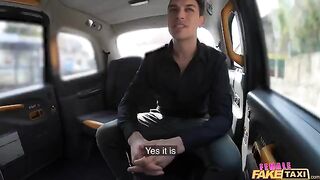 A girl is a taxi driver. In an alternate universe, she’s engaging in intimate encounters with her passengers