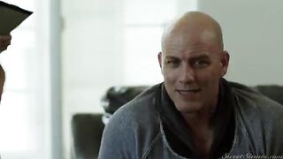 A mature woman is having sex with a therapist