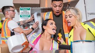 The orgy of three girls is just awesome, you should see it!