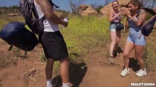 A group of hikers got lost and had sex on the hike