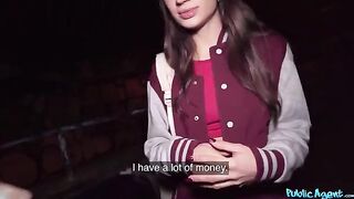 A French Girl Agrees to Do Anything for Money