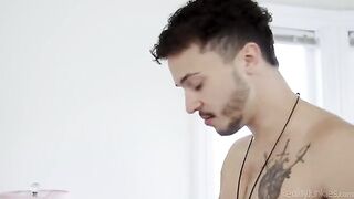 A man has sex with his wife at their home, it’s like a dream