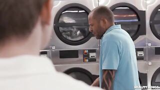Doing the laundry is not as interesting as neighbor’s body