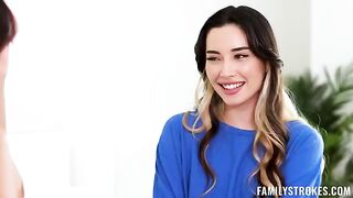 Two young girls shared a guy's penis in their holes for money