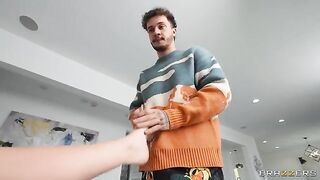 The Diphallic Dude takes two Sluts to school with him in this scene