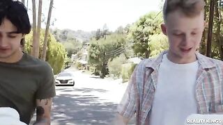 Lil Humper Gang fucked a hot mature with huge boobs