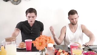 A hot summer barbecue with my swap family, because the original title is too boring