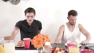 A hot summer barbecue with my swap family, because the original title is too boring