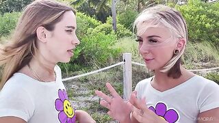 I was fucked by two beauties in a passionate encounter