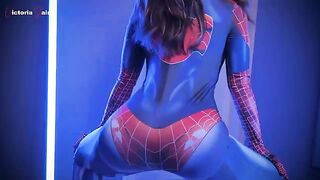 Spider-Man No Way Home XXX Parody, Fucking in Latex Lingerie Cosplay Part 1