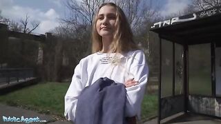 Ivi Rein practices English with a stranger and gets intimate