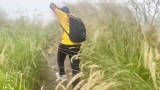 Pinay went on a risky outdoor adventure, she met a stranger and got intimate with him