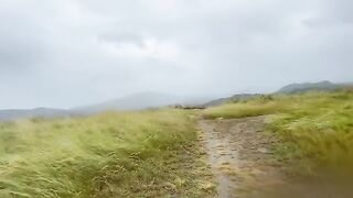 Pinay went on a risky outdoor adventure, she met a stranger and got intimate with him