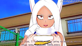 My Hero Academia Mirko gets fucked hard in this hot anime hentai scene