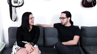 Kylei shoots her first porn with William Vega and Selena