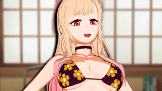 Marin Kitagawa’s 3D anime porn is amazing, you’ll love it!
