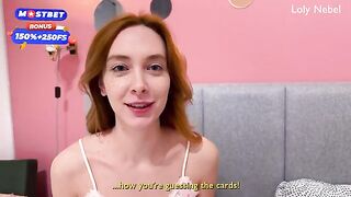 A game with a girl to make a wish, a sweet step-sister scenario