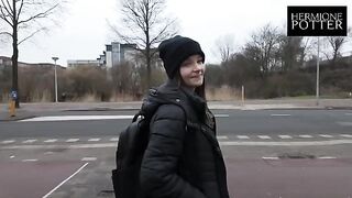 Picked up a cute girl on a walk yesterday