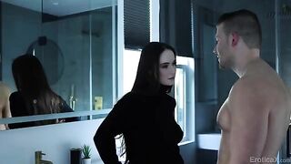 The exact moment when hormones exceed the normative limits