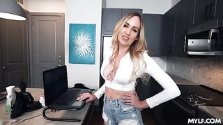 The blonde stepmom changed her role in the family