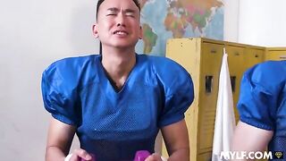 A nymphomaniac could not do otherwise, especially in a steamy shower scene