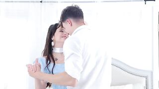 Come on, girl, take his dick in your mouth and suck it good