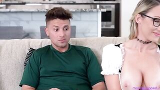 This is what life with whores looks like, guys fuck bitches on the couch