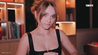 The couple has rough sex and talks dirty, reaching intense heights together