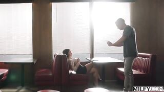 She was in a vulnerable state, open to intimate encounters