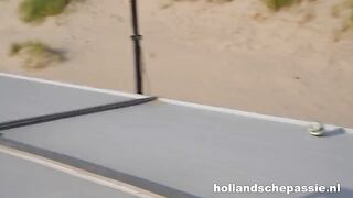 A hot girl is fucking in the field
