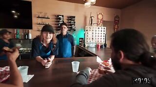 Who hasn't tried sex behind the garage?! Pretty girl did!