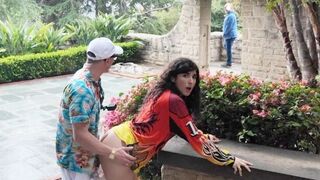 Watched some historical places and got intimate with a local girl