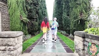 Watched some historical places and got intimate with a local girl