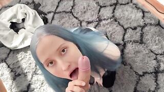 A girl would do anything for an orgasm, even if it’s not pleasant